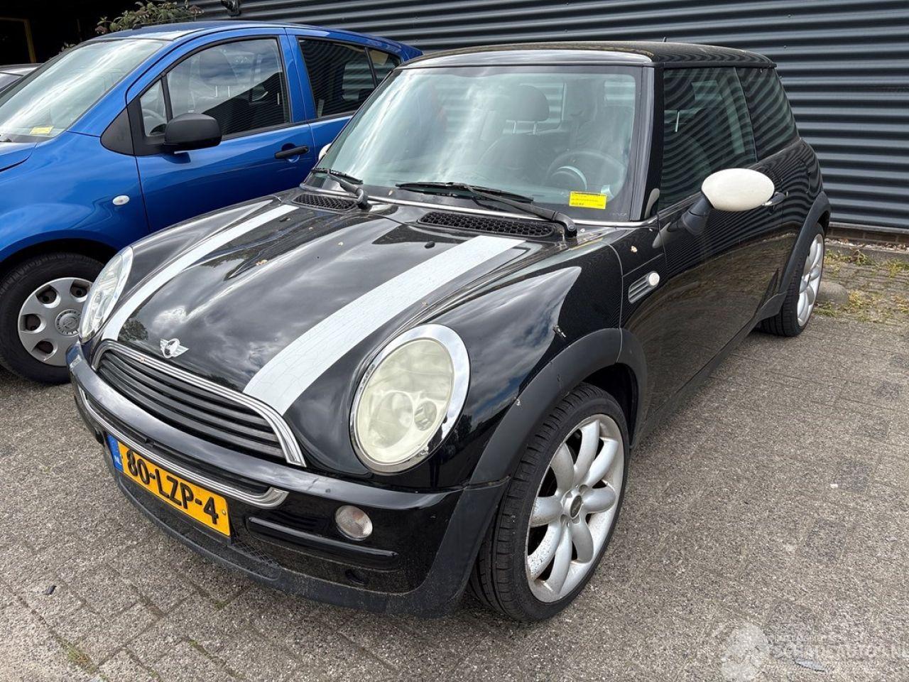Mini Mini 1.6 16V One Hatchback  Benzine 1.598cc 66kW (90pk) FWD 2001-06/2006-09 (RA31; RA32) W10B16A