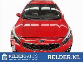 Salvage car Kia Cee d Cee'd Sportswagon (JDC5), Combi, 2012 / 2018 1.0i T-GDi 12V 120 2015/10