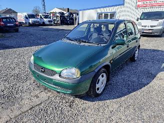 Démontage voiture Opel Corsa B 1.0 12V Onderdelen Groen Z369 X10XE Motor 1997/10