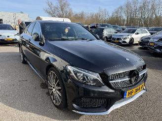 uszkodzony samochody osobowe Mercedes C-klasse 180 AUTOMAAT  AMBITION GLASDAK BJ 2015 2015/10