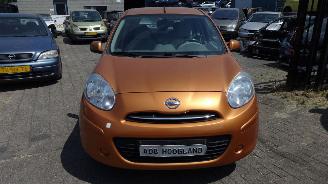 Démontage voiture Nissan Micra K13 1.2 59 KW EURO 5 5BAK 2011/1