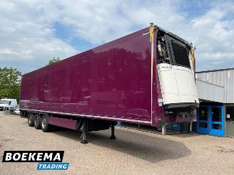 dañado remolque camión Krone  TKS Vector 1950 Cool liner Duoplex Steel Lift-As 2016/6