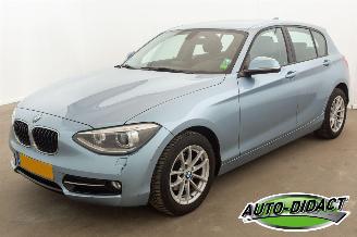 damaged passenger cars BMW 1-serie 116i Automaat Leder Clima Navi High Executive 2014/1
