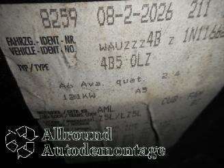 Audi A6 A6 Avant Quattro (C5) Combi 2.4 V6 30V (AML) [121kW]  (12-1997/01-2005=
) picture 10