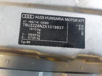 Audi TT TT (8N3) Coupé 1.8 20V Turbo (AJQ) [132kW]  (10-1998/10-2006) picture 5