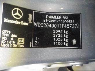 Mercedes C-klasse C (W204) Sedan 2.2 C-200 CDI 16V BlueEFFICIENCY (OM651.913) [100kW]  (=
11-2009/03-2014) picture 5