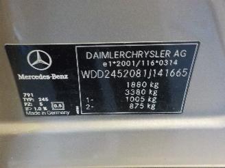 Mercedes B-klasse B (W245,242) Hatchback 2.0 B-200 CDI 16V (OM640.941) [100kW]  (03-2005=
/11-2011) picture 5