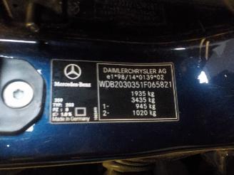 Mercedes C-klasse C (W203) Sedan 2.0 C-180 16V (M111.951) [95kW]  (10-2000/05-2002) picture 6