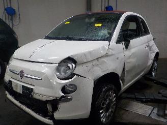 damaged passenger cars Fiat 500 500C (312) Cabrio 0.9 TwinAir 60 (312.A.6000) [44kW]  (05-2015/...) 2014