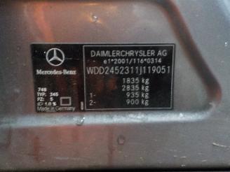Mercedes B-klasse B (W245) Hatchback 1.5 B-150 16V (M266.920) [70kW]  (03-2005/11-2011) picture 6