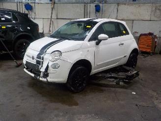 Salvage car Fiat 500 500 (312) Hatchback 0.9 TwinAir 85 (312.A.2000) [63kW]  (07-2010/...) 2012
