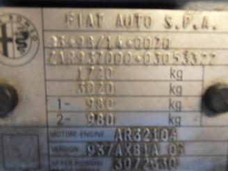 Alfa Romeo 147 (937) hatchback 1.6 hp twin spark 16v (ar32.104)  (01-2001/05-2010) picture 5