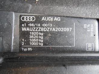 Audi A4 avant (8d5) combi 1.9 tdi (ajm)  (03-2000/09-2001) picture 6