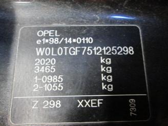 Opel Zafira (f75) mpv 2.2 16v (z22se)  (10-2000/08-2002) picture 1