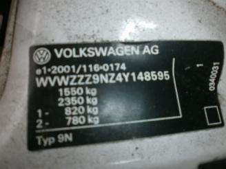 Volkswagen Polo (9n1/2/3) hatchback 1.2 12v (azq)  (11-2001/04-2005) picture 6