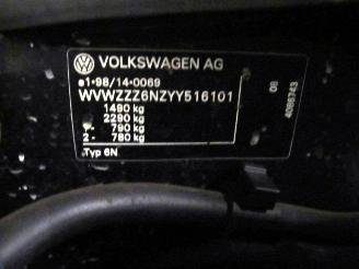 Volkswagen Polo (6n2) hatchback 1.4 16v 75 (ahw)  (09-1999/09-2001) picture 5