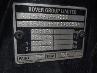 Rover 75 sedan 2.0 cdt 16v (m47r)  (10-1998/01-2004) picture 6