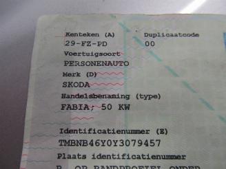 Skoda Fabia (6y2) hatchback 1.4i (atz)  (09-1999/01-2001) picture 5