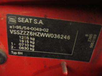 Seat Arosa (6h1) hatchback 1.0 mpi (aer)  (05-1997/06-2004) picture 5