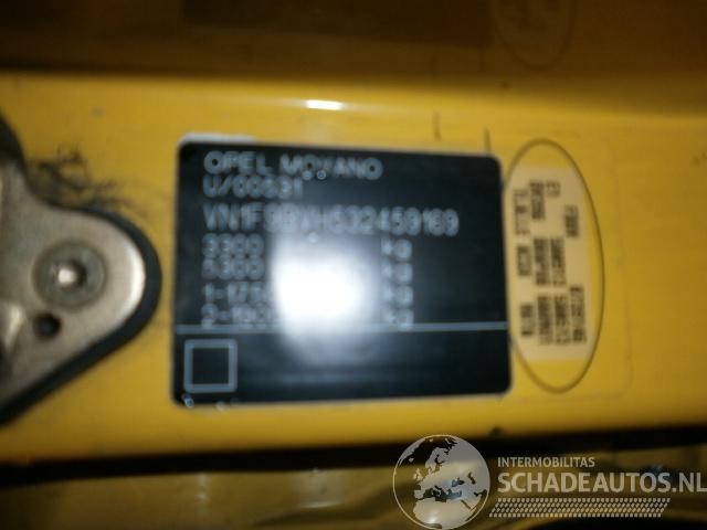 Opel Movano (4a1; 4a2; 4b2; 4b3; 4c2; 4c3) van 2.5 cdti (g9u-754(low power))  (09-2003/07-2006)