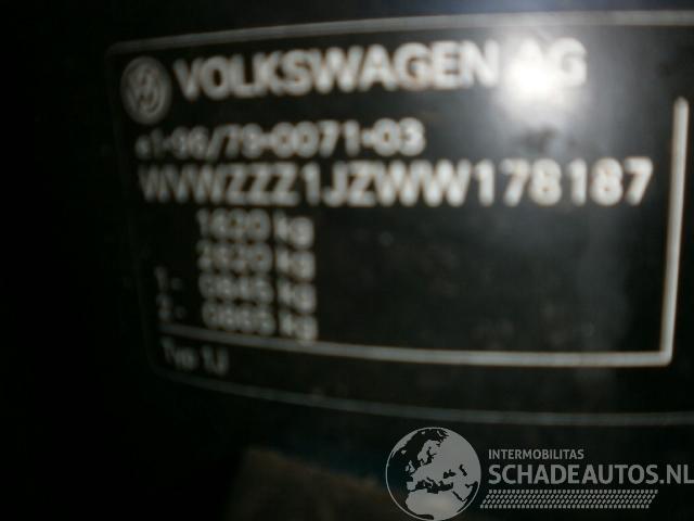 Volkswagen Golf iv (1j1) hatchback 1.4 16v (ahw)  (09-1997/05-2004)
