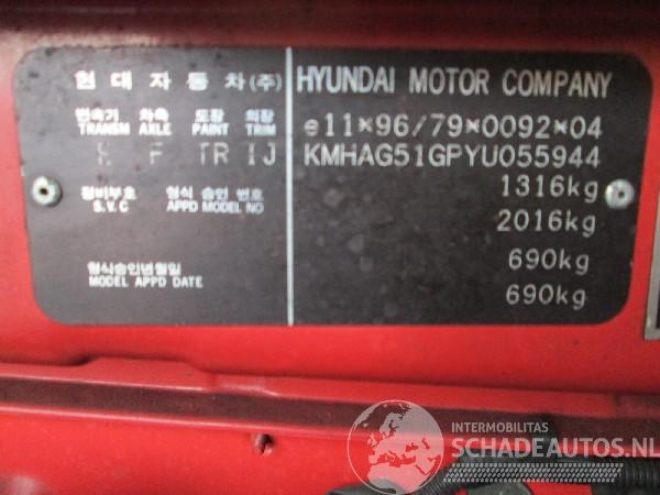 Hyundai Atos hatchback 1.0 12v prime,spirit (g4hc)  (08-1999/09-2001)