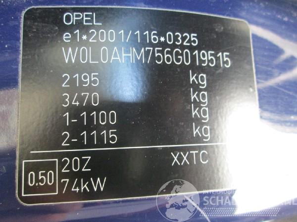 Opel Zafira (m75) mpv 1.9 cdti (z19dtl)  (07-2005/03-2008)