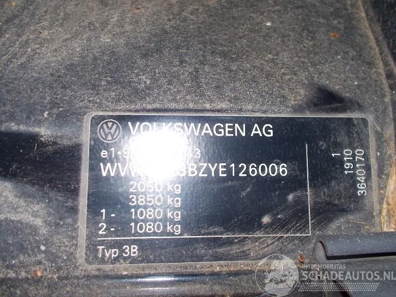 Volkswagen Passat syncro/4motion (3b2) sedan 2.8 30v (apr)  (01-1999/04-2000)