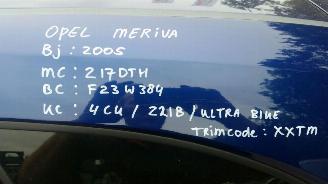 Opel Meriva MERIVA Z17DTH BC F23W384 picture 8