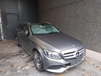 rozbiórka samochody osobowe Mercedes C-klasse C Estate (S205), Combi, 2014 C-180 BlueTEC, C-180 d 1.6 16V 2016/8