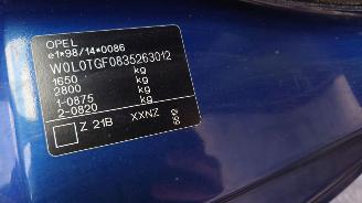 Opel Astra 2003 1.6 16v Z16XE Blauw Z21B onderdelen picture 8