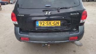 Hyundai Santa Fe 2006 2.4 16v G4JS Zwart EB onderdelen picture 5