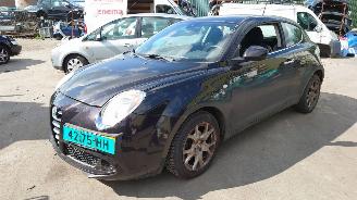Coche siniestrado Alfa Romeo MiTo 2010 1.4 16v Multi Air 955A6 zwart 805 onderdelen 2010/2