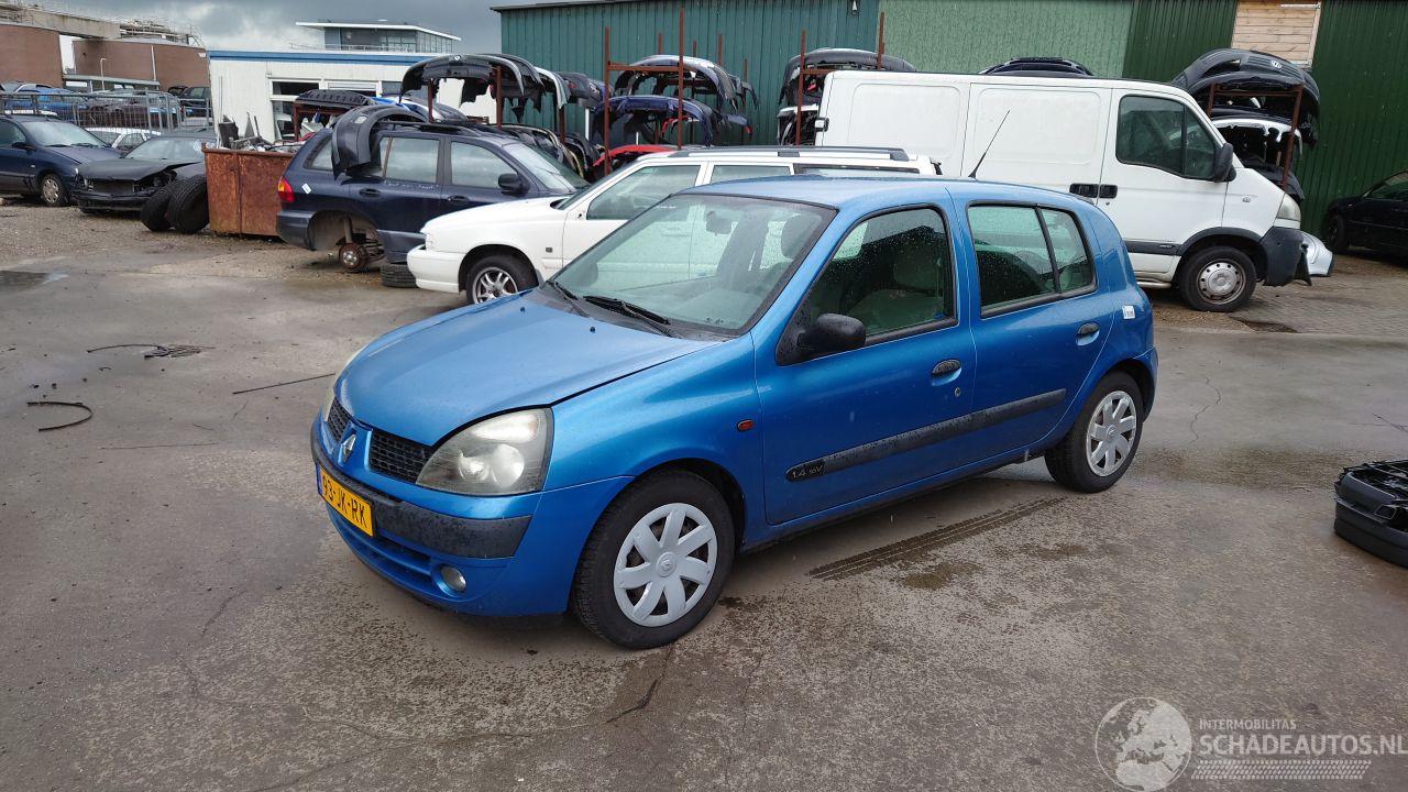 Renault Clio 2002 1.4 16v K4J Blauw TED48 onderdelen